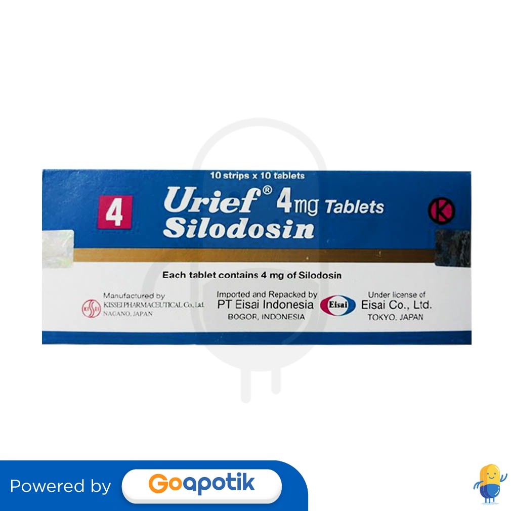Urief 4 Mg Box 100 Tablet