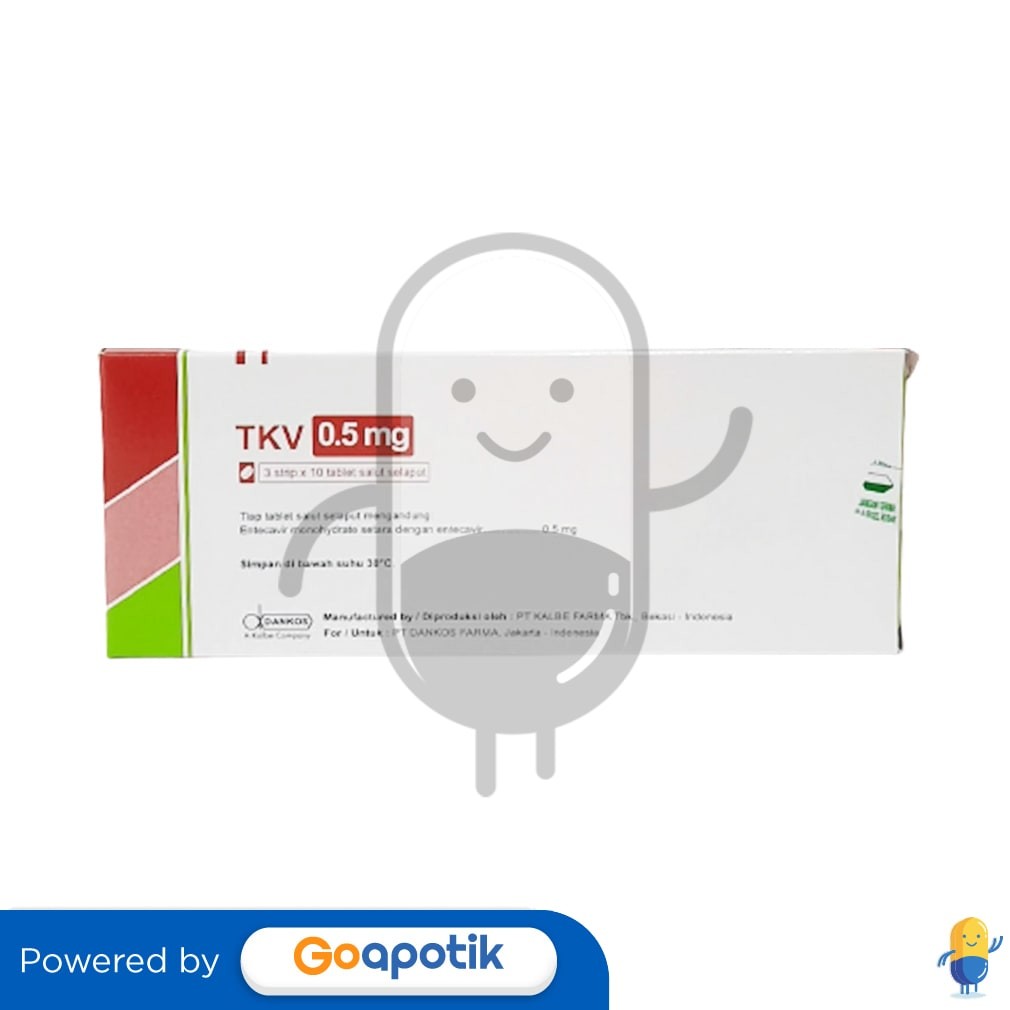 Tkv 0.5 Mg Box Isi 30 Tablet
