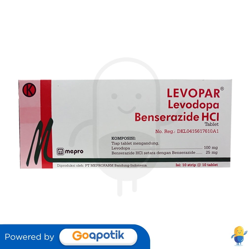 Levopar Box Isi 100 Tablet