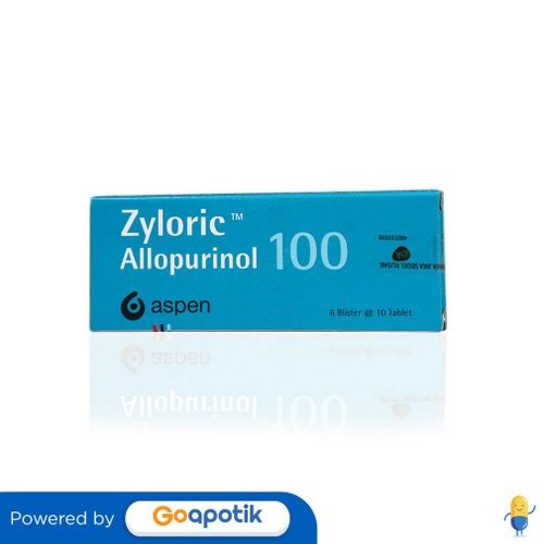 Zyloric 100 Mg Box 60 Tablet