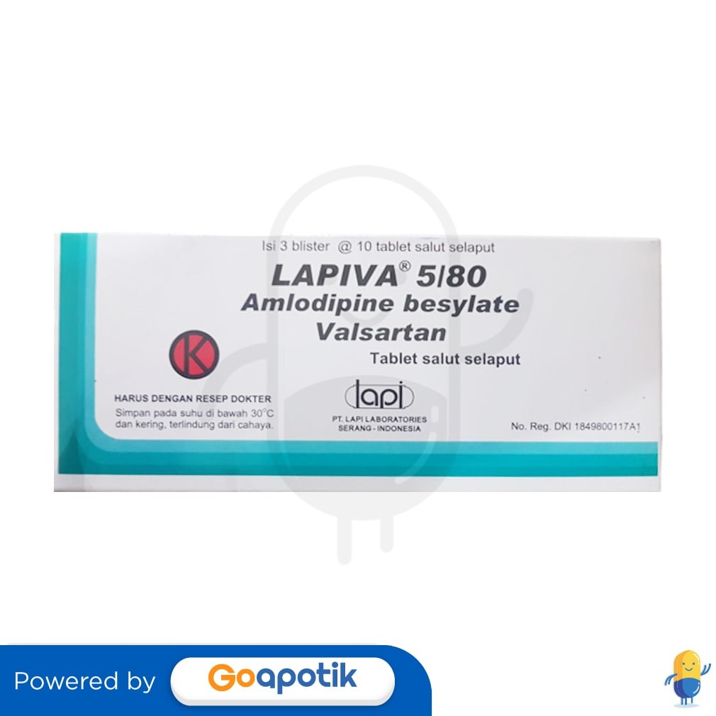 Lapiva 5/80 Mg Box 30 Tablet