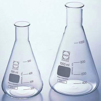 Erlenmeyer Flask 1000ml Narrow Brand Duran