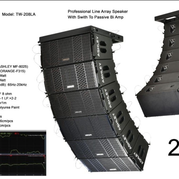 Line Array Ashley TW208-LA