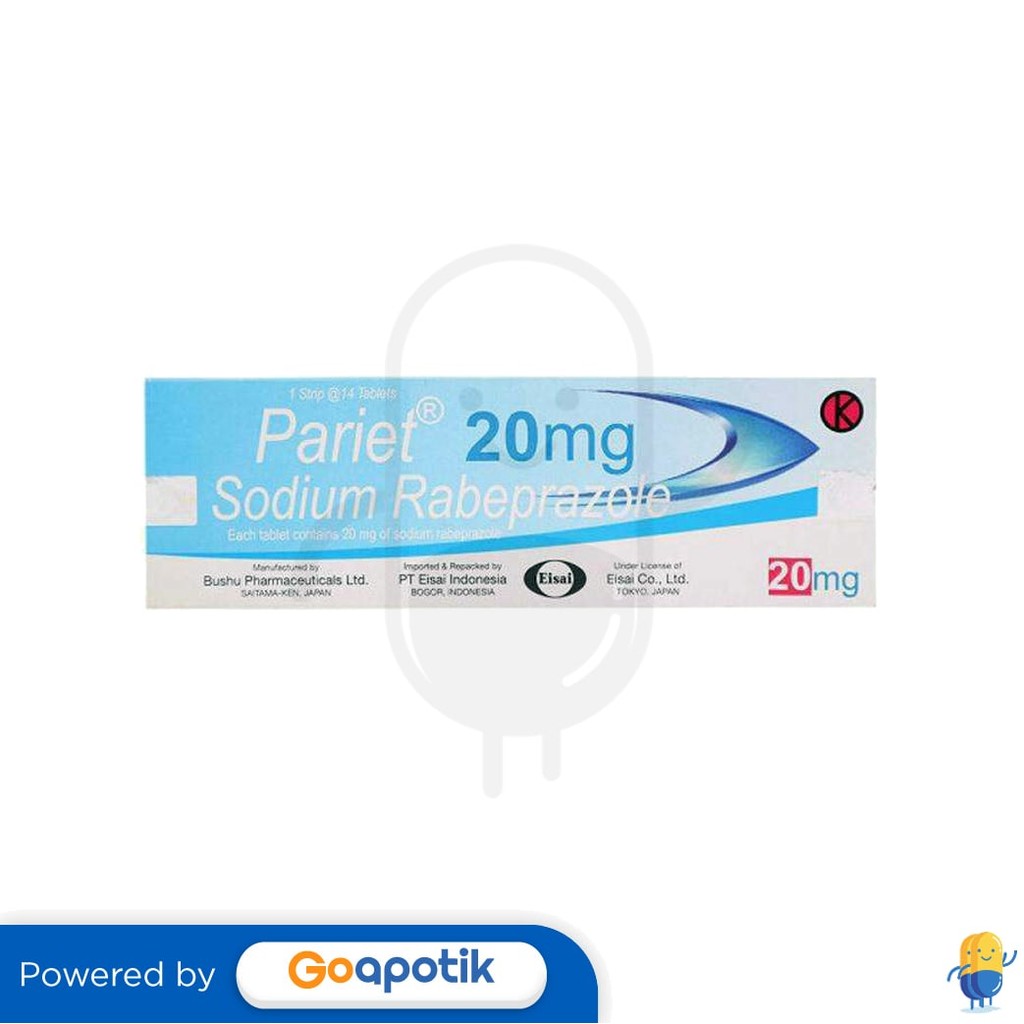 Pariet 20 Mg Box 14 Tablet
