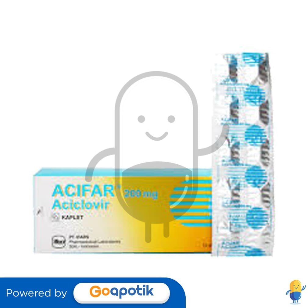 Acifar 200 Mg Box 100 Kaplet