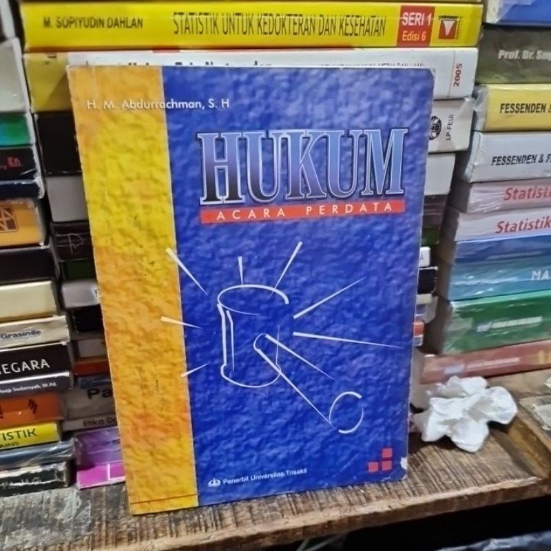 Hukum acara perdata by Abdurrachman