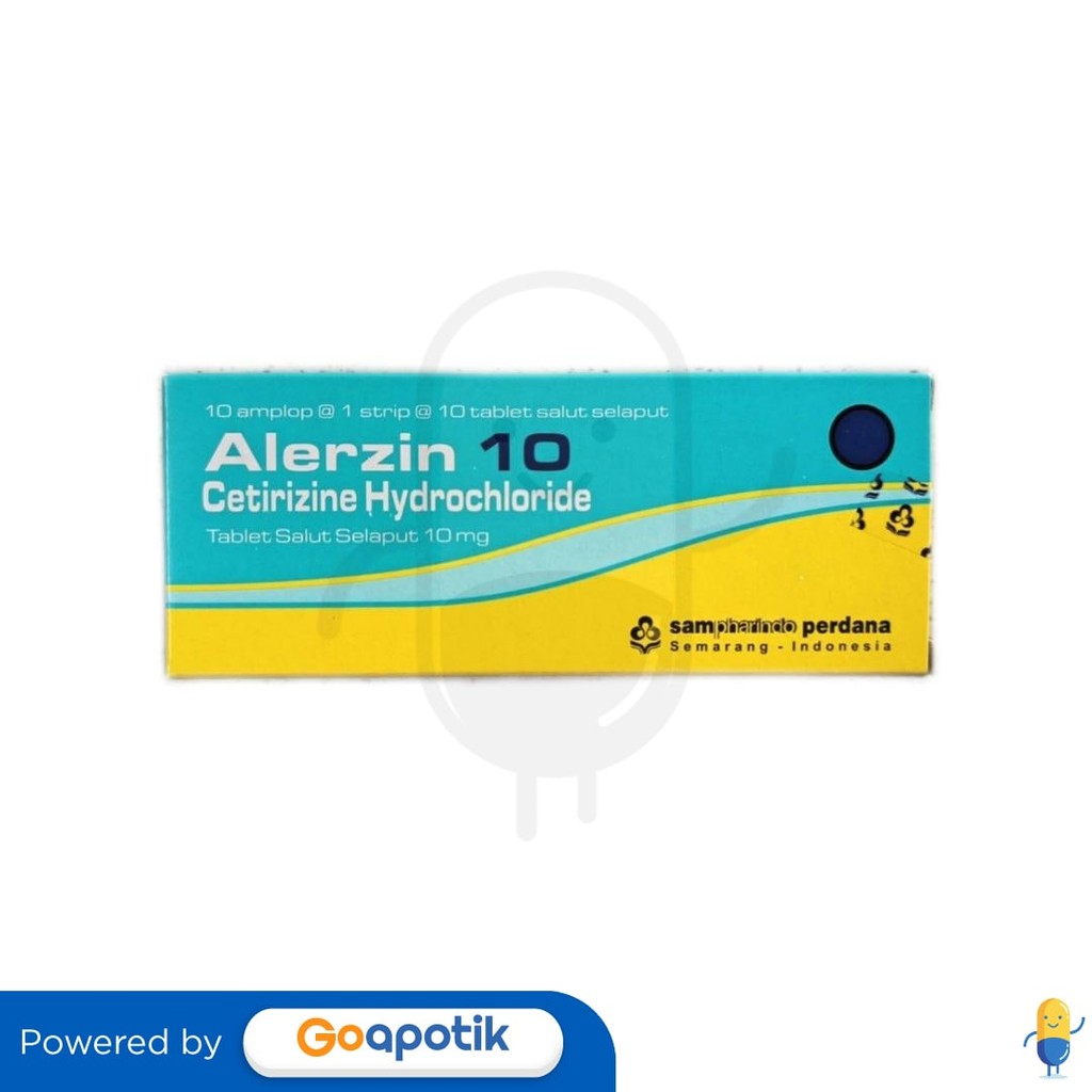 Alerzin 10 Mg Box 100 Tablet