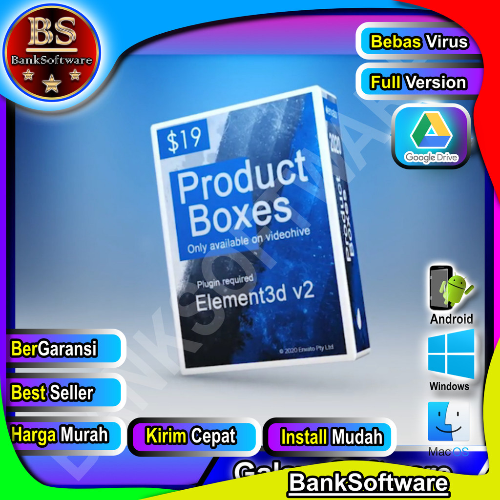 3). Product Boxes - Videohive Template Mock-Up After Effects - AmazingSoftware