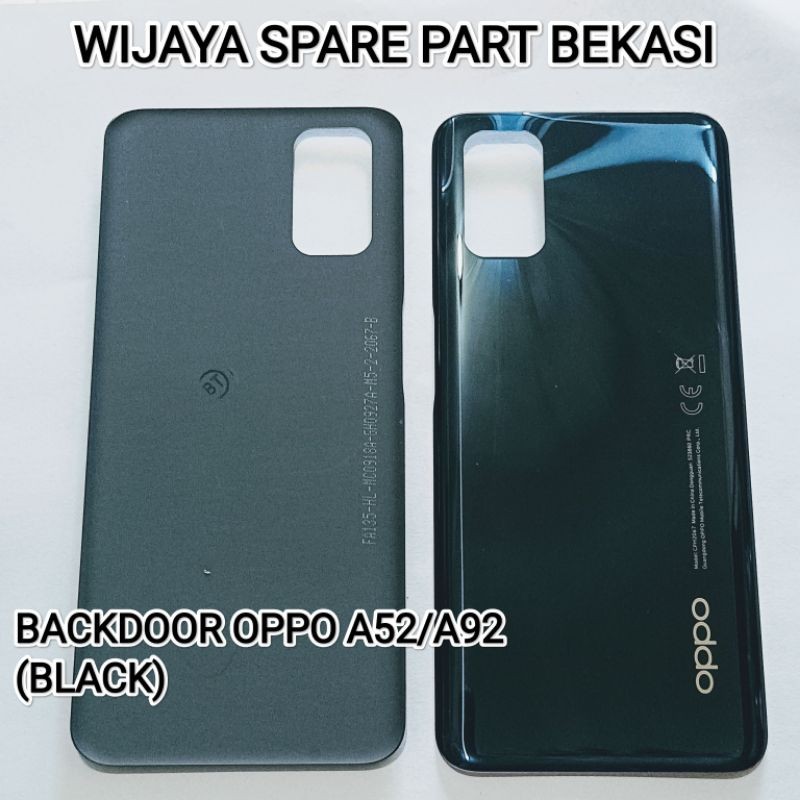 BACKDOOR OPPO A52/ OPPO A92 (BLACK)