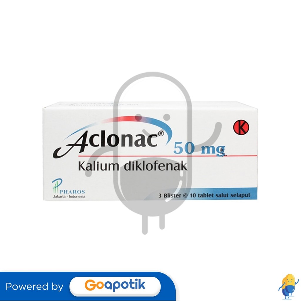 Aclonac 50 Mg Box 30 Tablet