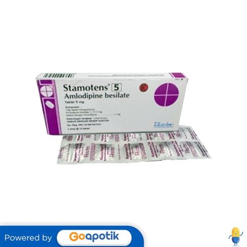 Stamotens 5 Mg Box 30 Tablet