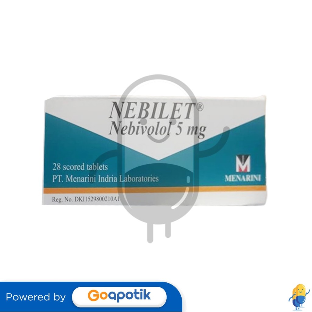 Nebilet 5 Mg Box 28 Tablet