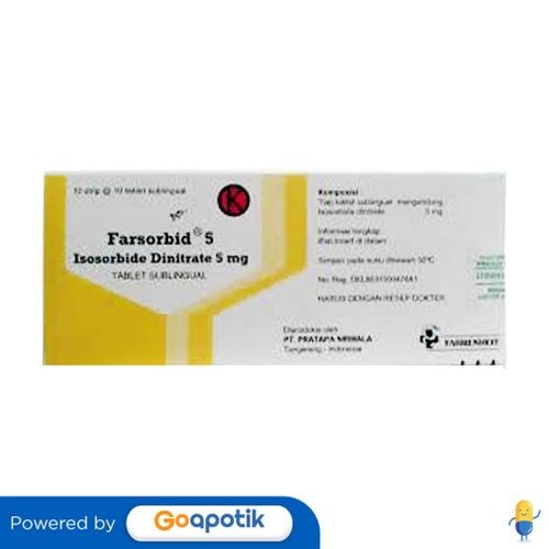 Farsorbid 5 Mg Box 100 Tablet