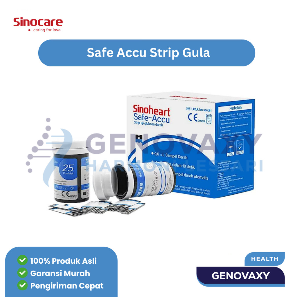 Sinocare Strip Gula 50s