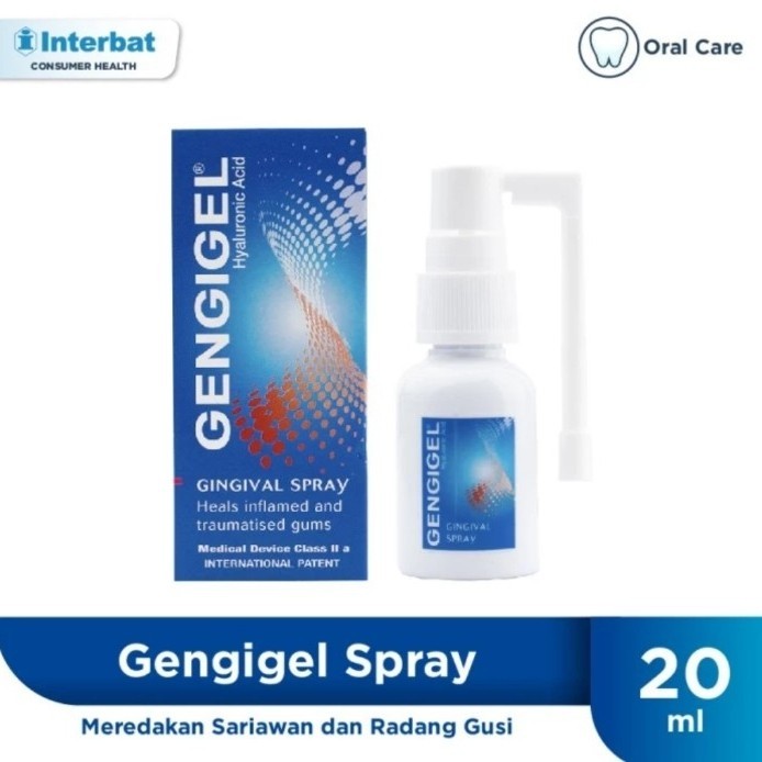 Gengigel Spray 20ml Box Gingival Spray