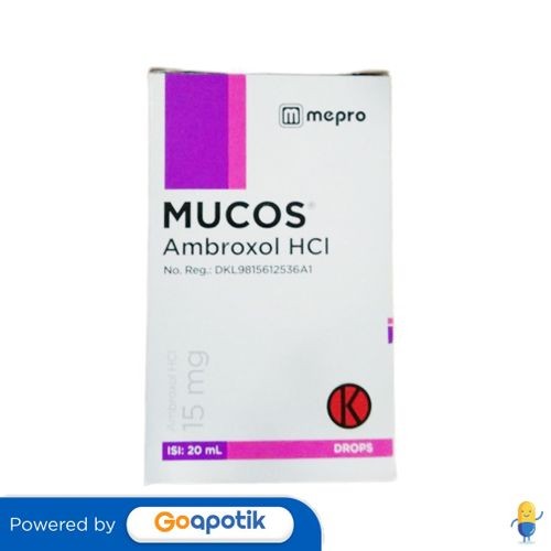 Mucos Drops Isi 20 Ml Botol