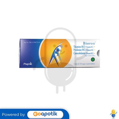 Bioron Strip Isi 10 Tablet