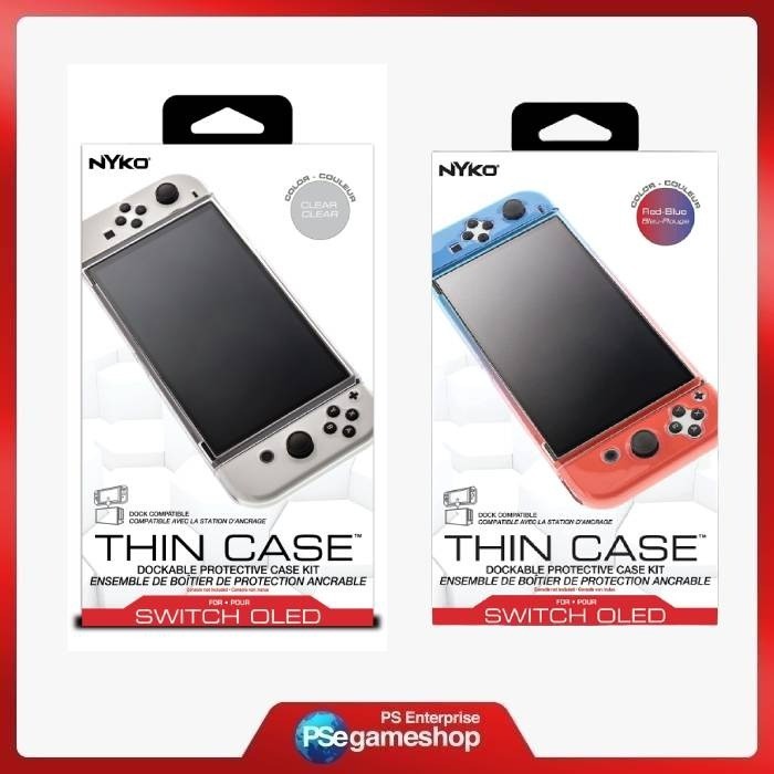 BEST -NYKO Thin Case For Switch OLED - Clear
