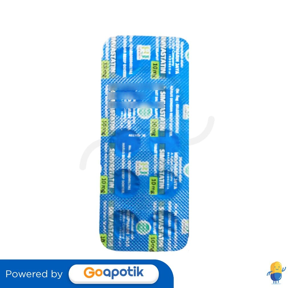 Simvastatin Hexpharm 10 Mg Strip 10 Tablet