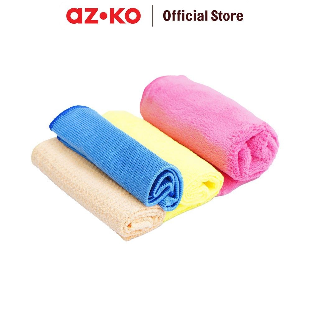 AZKO Proclean Set 4 Pcs Kain Lap Microfiber