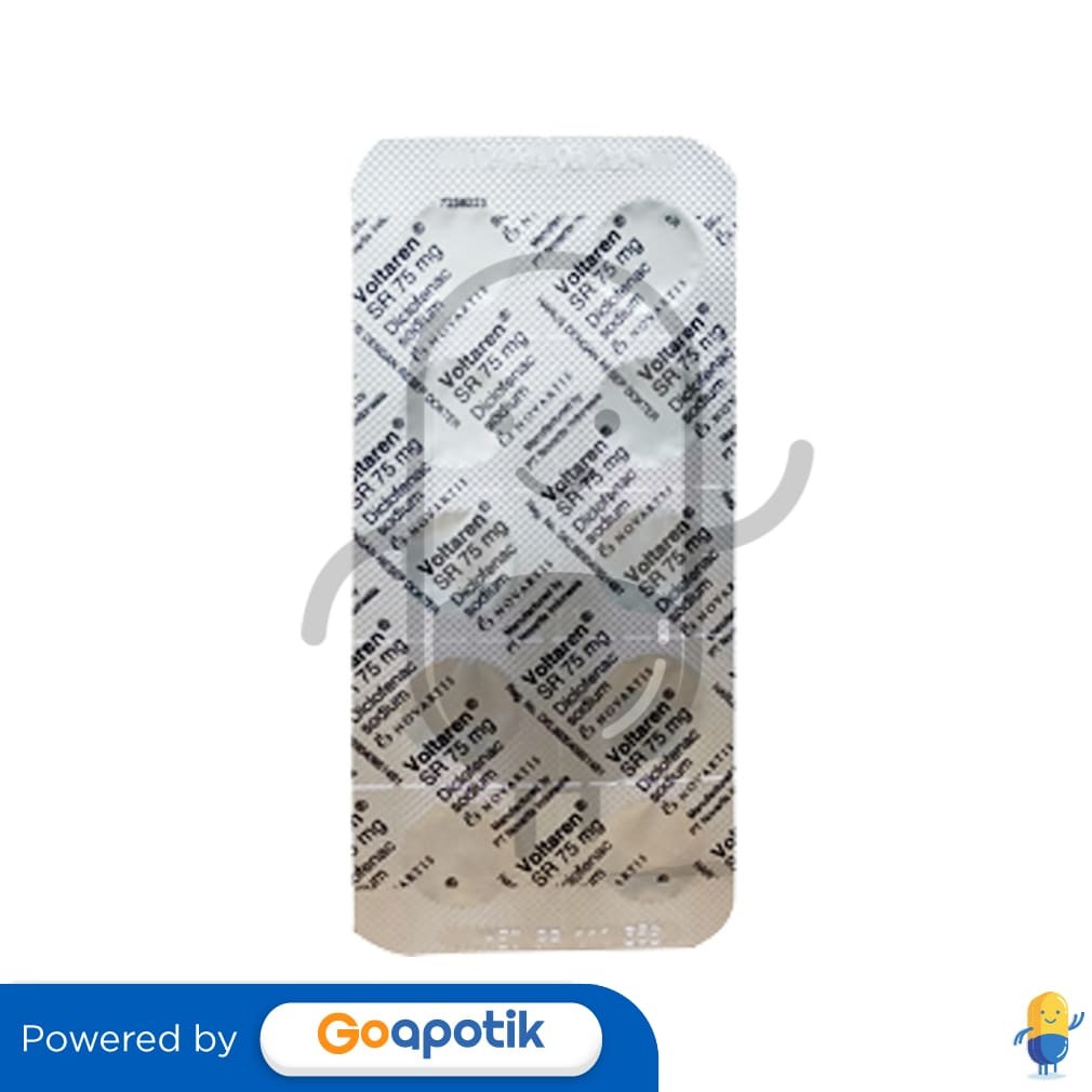 Voltaren Sr 75 Mg Strip 10 Tablet