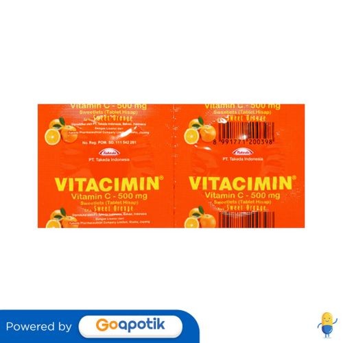Vitacimin Orange Strip 2 Tablet