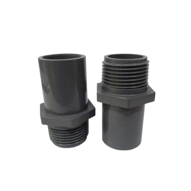 Valve Socket / Socket Drat Luar Pipa 3/4" (3/4 Inch) Vinilon