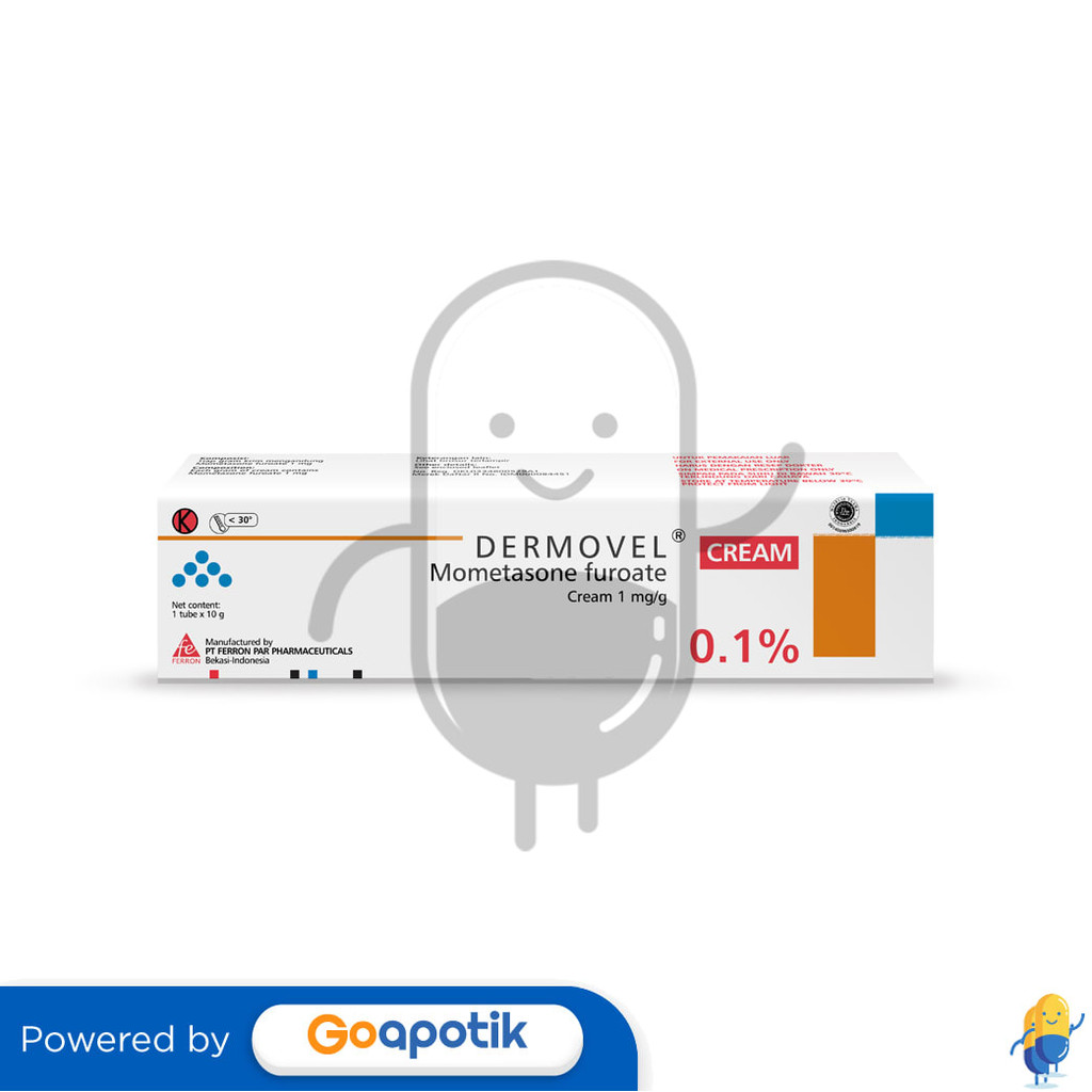 Dermovel 0.1% Krim 10 Gram