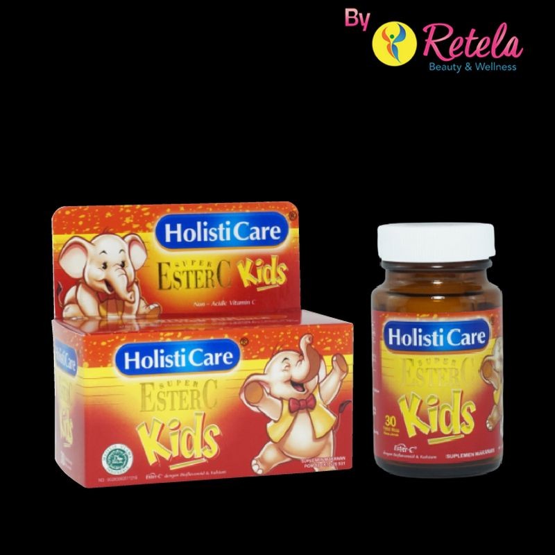 HOLISTICARE ESTER-C KIDS 1 BOTOL 30 TABLET
