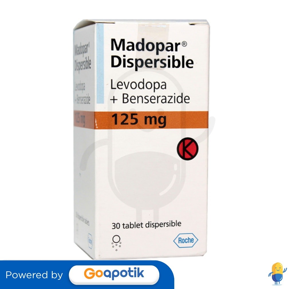 Madopar 125 Mg Botol 30 Tablet