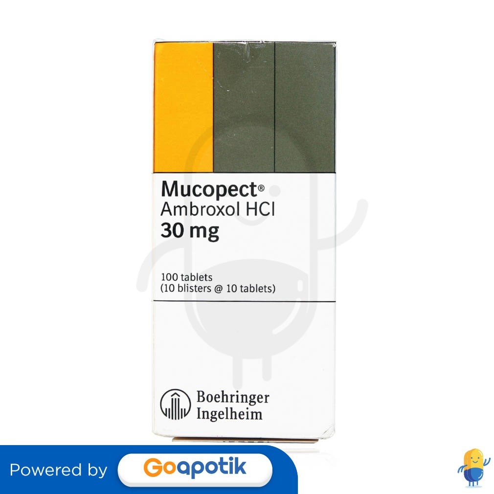 Mucopect 30 Mg Box 100 Tablet