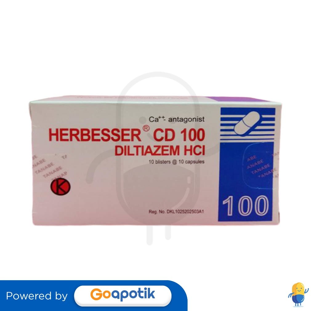 Herbesser Cd 100 Box 100 Kapsul