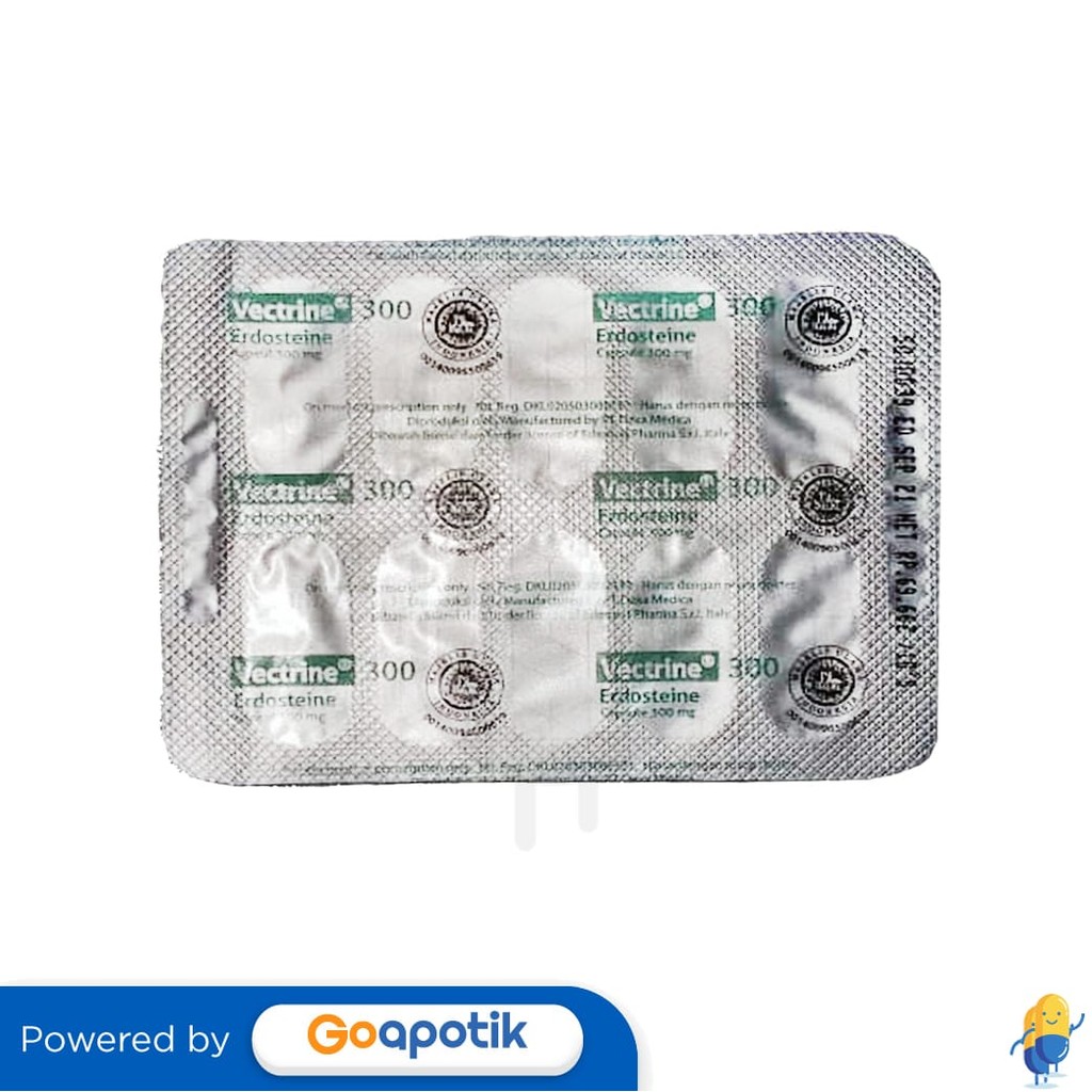 Vectrine 300 Mg Strip 10 Kapsul