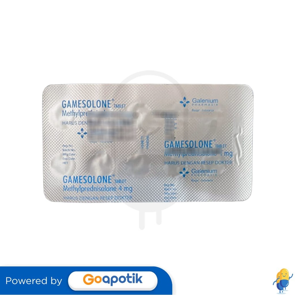 Gamesolone 4 Mg Strip 10 Tablet
