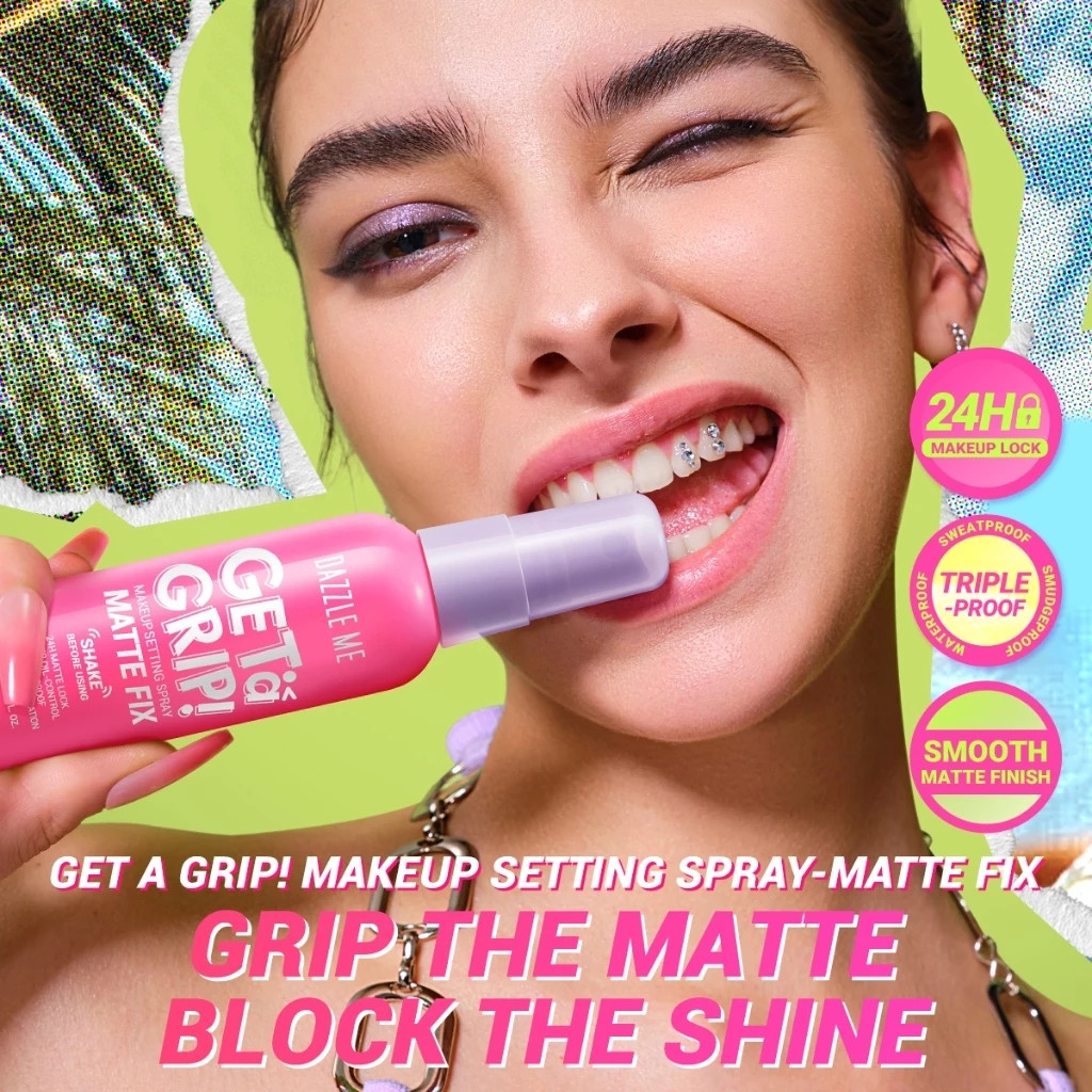 Dazzle Me Get A Grip Make Up Setting Spray 60ml