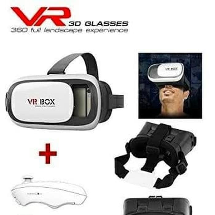 BEST -Virtual Reality Gear Box 02 with Bluetooth Remote Controller