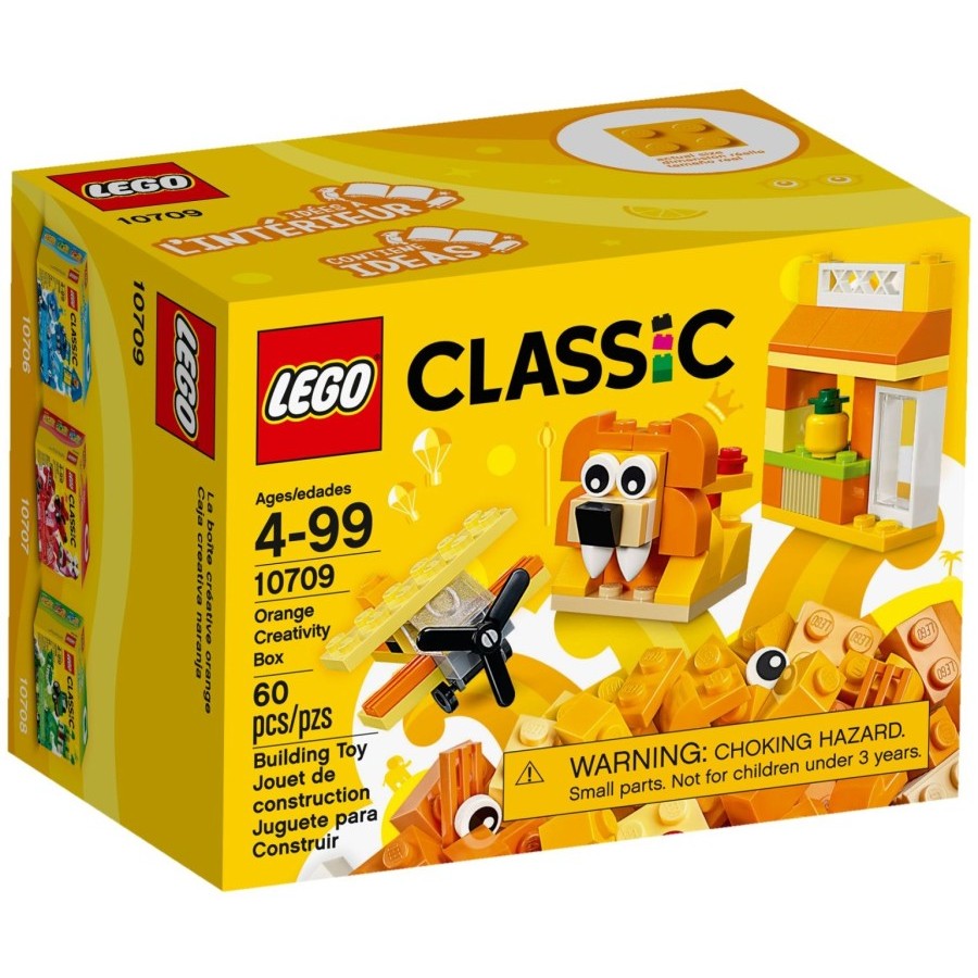 LEGO CLASSIC 10709 - Orange Creative Box