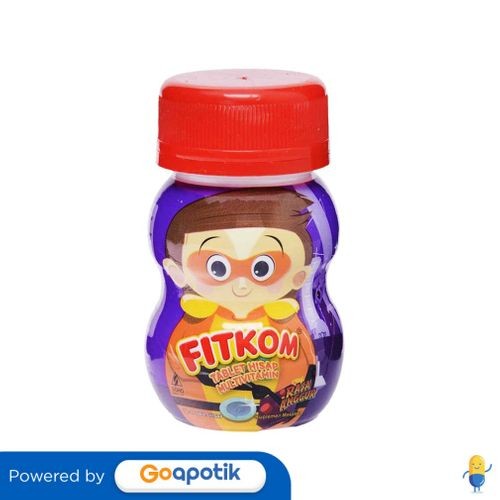 Fitkom Rasa Anggur Botol 21 Tablet