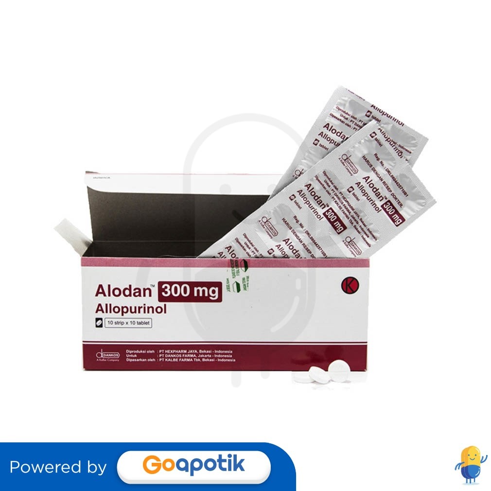 Alodan 300 Mg Box 100 Tablet