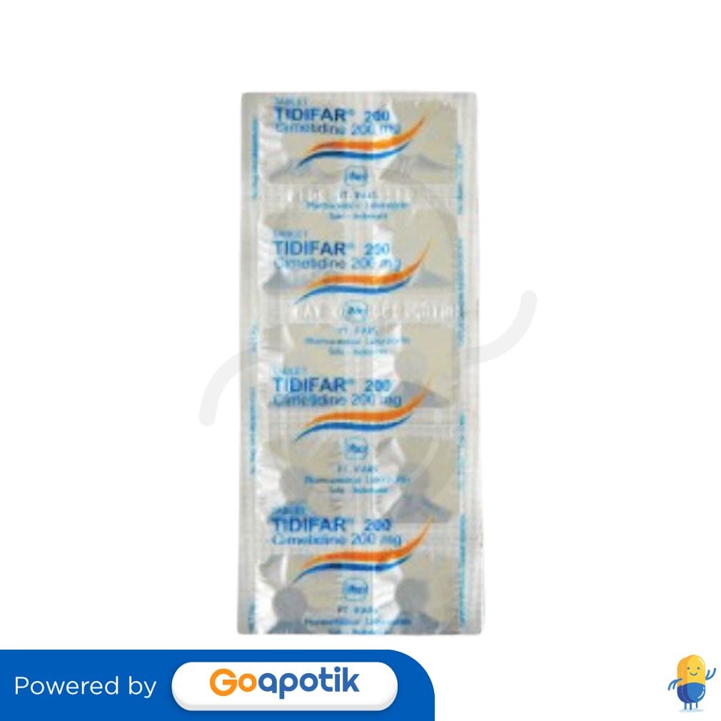Tidifar 200 Mg Strip 10 Tablet