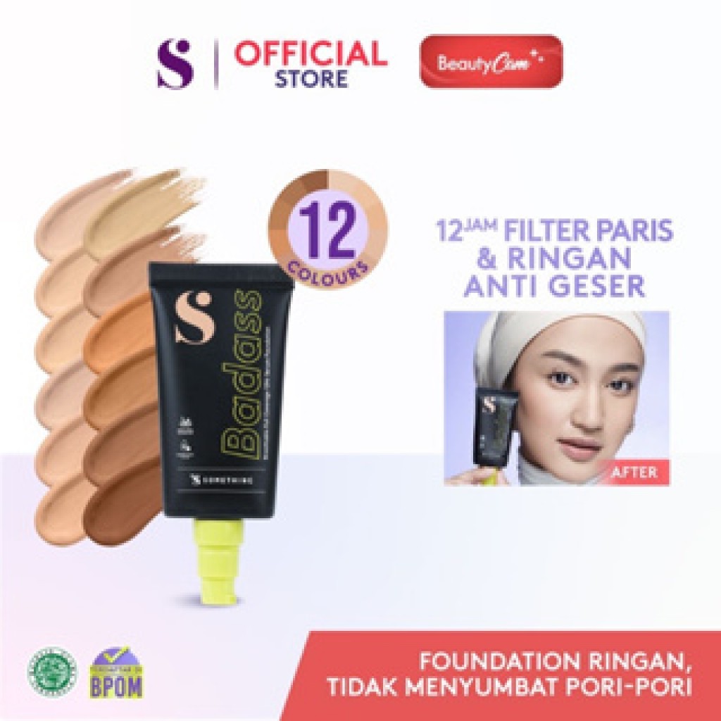SOMETHINC BADASS Breathable Full Coverage 12HR Serum Foundation