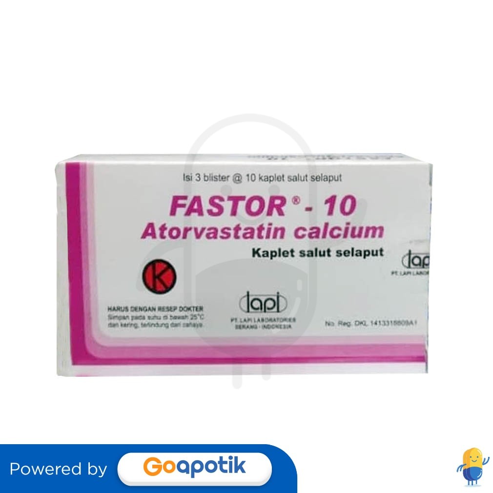 Fastor 10 Mg Box 30 Kaplet