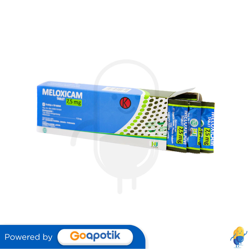 Meloxicam Hexpharm 7.5 Mg Box 100 Tablet