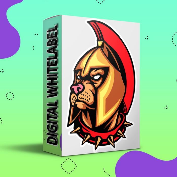 Desain Stiker Spartan Warrior - CorelDraw