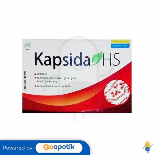 Kapsida Hs Box Isi 12 Kapsul