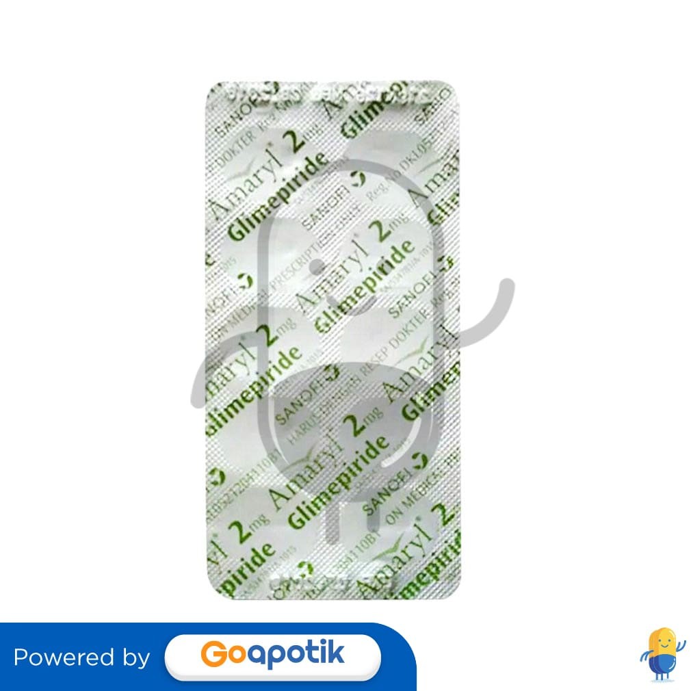 Amaryl 2 Mg Strip 10 Tablet