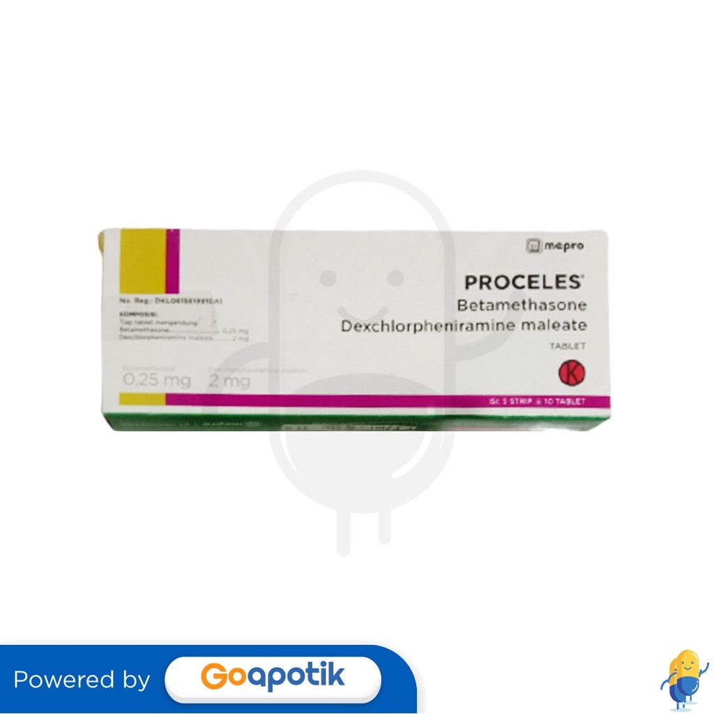 Proceles Box Isi 50 Tablet