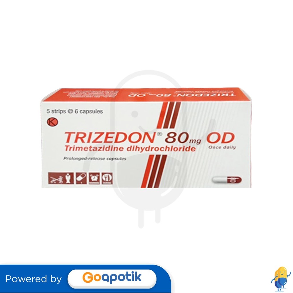 Trizedon Od 80 Mg Box 30 Kapsul