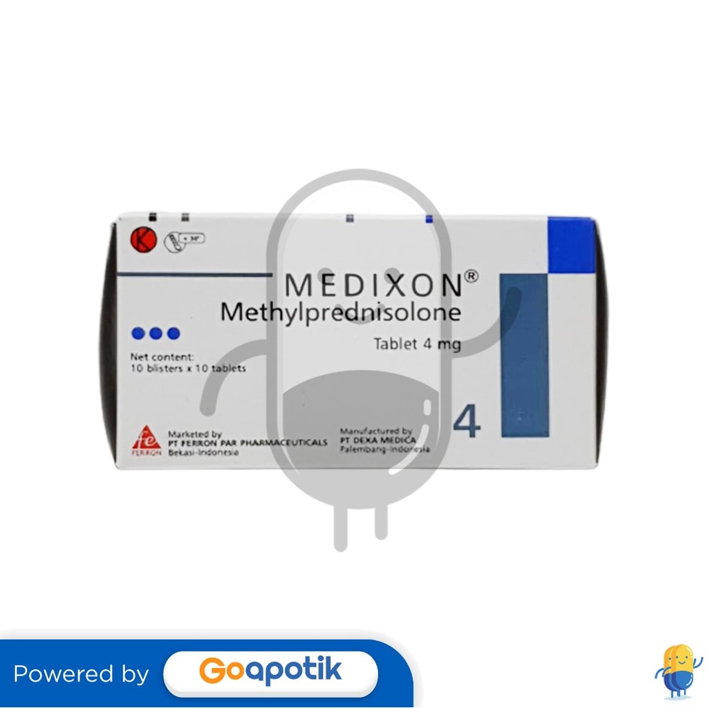 Medixon 4 Mg Box 100 Tablet