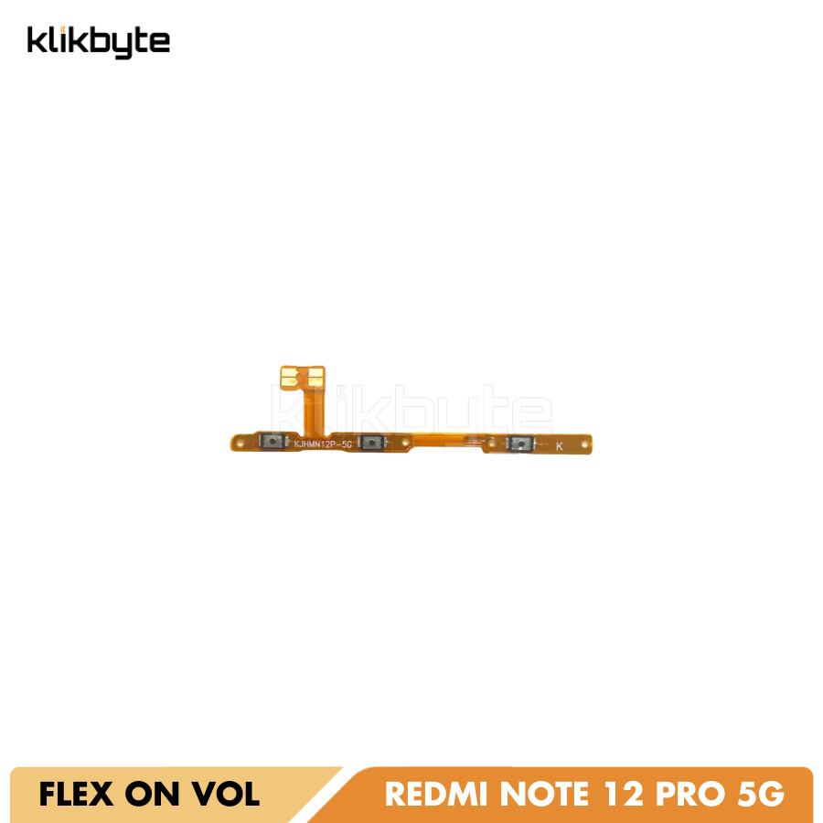 FLEXIBLE REDMI NOTE 12 PRO 5G ON OFF VOLUME